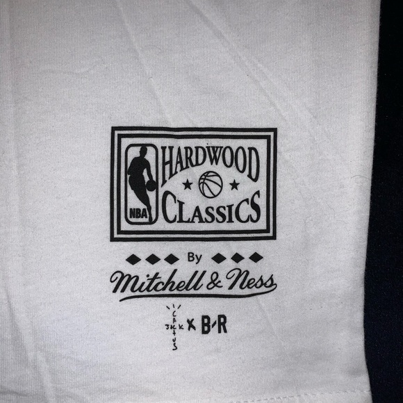 Travis Scott x Mitchell & Ness tee shirt - Picture 2 of 4